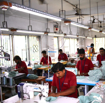 Stitching Department